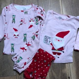 Santa jammie bundle
